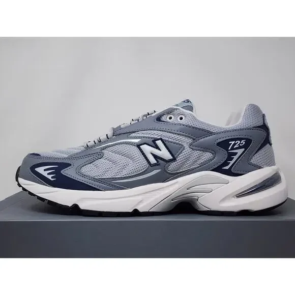 DS New Balance 725 TITANIUM NAVY ML725AJ - Picture 3 of 6